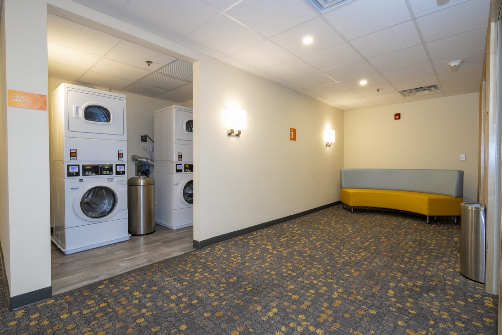Guest washers and dryers at SPOT X